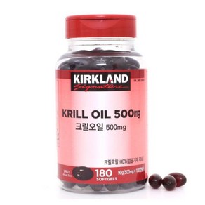 커클랜드 시그니춰 크릴오일 500mg x 180 코스트코, 커클랜드 시그니춰 크릴오일 500mg x 180 코스트, 1개