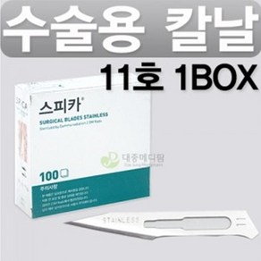 메스날 수술용 칼날 11호 10개입 SPICA