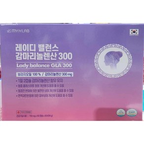 레이디 밸런스 감마리놀렌산300 Lady balance GLA 300, 60정, 2개