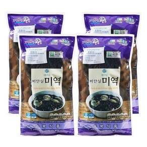 해미담 비단실 미역 150g 4봉 묶음 부드럽고 맛있는 초사리 완도산 햇미역