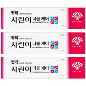 동화약품 잇백 시린이 듀얼케어 치약 120g x3개 잇치치약 잇몸케어