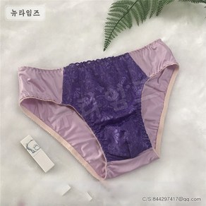 남성팬티 밀착스판레이스삼각팬티 뉴타임즈 Q989S863