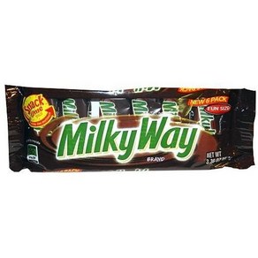 Milky Way 밀키웨이 캬라멜맛 초코바 6개입, 120g, 2개