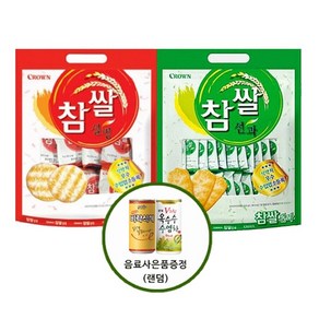 크라운 참쌀선과 253g + 참쌀설병 270g 사은품증정, 1세트