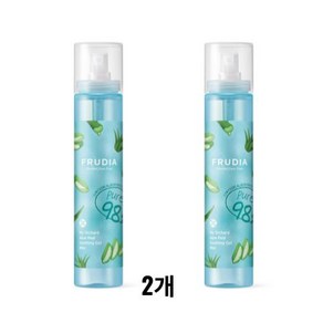 후르디아 마이 오차드 알로에 리얼 수딩젤 미스트, 2개, 125ml