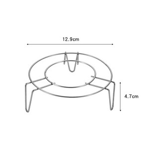 원형 냄비 스티머 랙 내구성 만두 스팀 트레이 식기 스탠드 계란