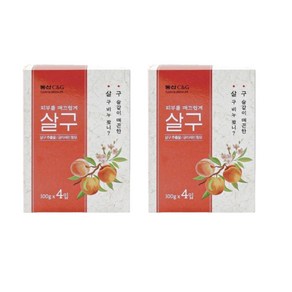 크리오 살구비누100G 4입, 100g, 8개