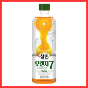 참존식품 오렌지7베이스 835ml, 10개