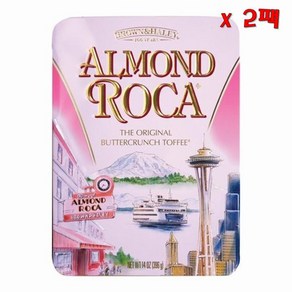 Almond ROCA ROCA Keepsake Tin 아몬드로카 아몬드 로카 킵세이크 틴 397g 2팩, 2개