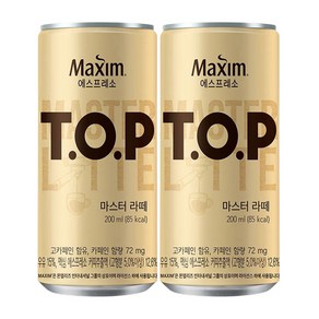 티오피 마스터 라떼, 200ml, 60개