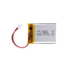 리튬폴리머 배터리 DTP102535 3.7V 800mAh KC인증, 1개