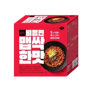 더미식 비빔면 맵싹한맛 (140g), 1개