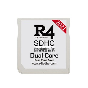 sd카드 최신형 R4i SDHC R4 카드 3DS 2DS DSi XL, 흰색, 1개