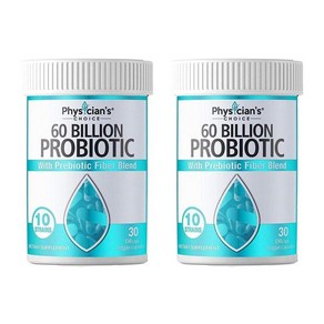 Physician's Choice CHOICE 60Billion Pobiotic & Thin30 피지션스 초이스 600억 프로바이오틱 유산균&씬30 30정 2팩, 2개