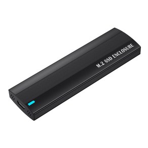 M.2 NVME 인클로저 박스 USB 3.1 10Gbps NVMe/SATA SSD 케이스 NVMe에서 USB 어댑터 케이스로, NGFF black, 한개옵션1, 한개옵션2