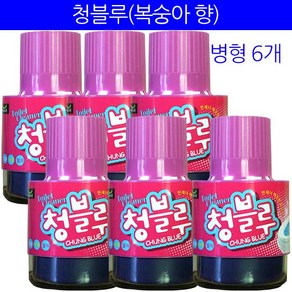 조은미소 청블루 변기세정제, 180g, 6개