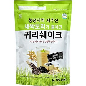 엄마사랑 제주산 새싹보리 귀리쉐이크 (1.1KG), 1.1kg, 1개