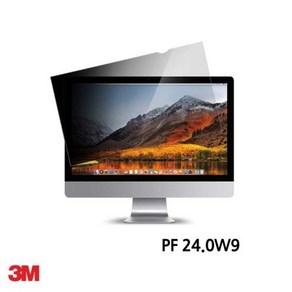 3M PF 24.0W9 모니터 블랙 정보 보안필름 532x299 30442, 1개