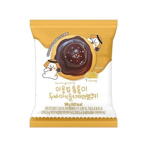 이웃집 통통이 두바이식 솔티카라멜쿠키, 4개, 100g