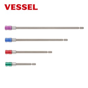 베셀 VESSEL EXH-250 슬림 롱비트홀더 롱비트연결대 소켓홀더 비트연장대 슬리브 천장작업, 베셀 EXH-100, 1개