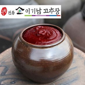 이기남 순창 이기남할머니고추장_ 전통 찹쌀 고추장 2kg, 1개