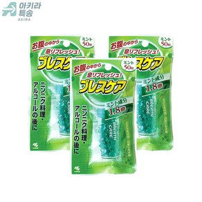 브레스케어 고바야시 50알 민트, 3개