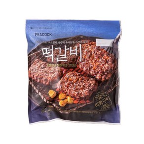 피코크떡갈비450gx3개, 450g, 3개