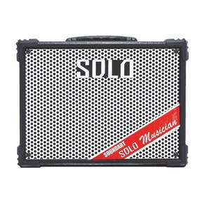 사운드아트 SOLO-120 버스킹 악기용 색소폰 스피커 100W 기타앰프 행사용 소형 앰프 공연 버스킹용 블루투스 USB 솔로120