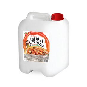 [31마켓] 진미 매콤달콤 떡볶이 소스 양념장 10kg 국물 대용량 업소용 식당용