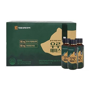 대웅생명과학 우루에이스 혼합음료 100mlx50병 피로회복 자양강장, 100ml, 20개