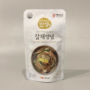 간편 한식소스 잡채양념 100g x 1팩 한식 양념장, 1개