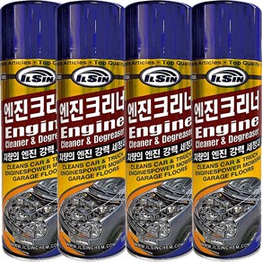 일신 엔진크리너 550ml 엔진 청소 크리너, 4개