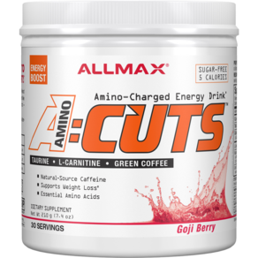 Allmax A 컷 아미노-차지드 에너지 드링크, 1개, 210g