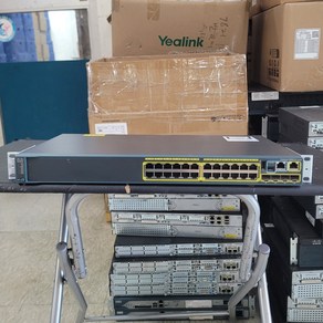 Cisco C2960S-24TS-L GIGA HUB 24포트 시스코 스위칭 허브 [중고제품]