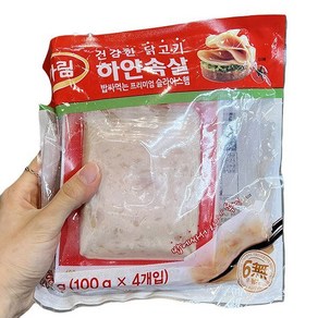 하림 일반포장 하림 밥싸먹는하얀속살슬라이스햄, 1개, 400g