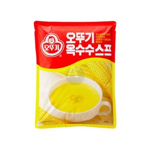 오뚜기 옥수수스프 1kg 분말 식당용식자재 가루스프 tip*76780f, 1개