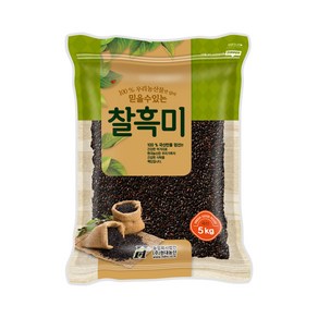 현대농산 국산 찰흑미 5kg, 1개