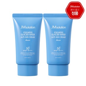 제이엠솔루션 에델바이스 빙하수 알프스 선 크림 스노우 50ml SPF50+PA+++, 2개