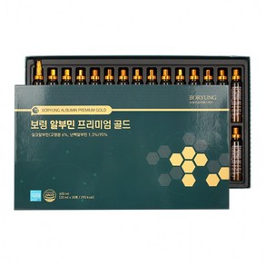 부모님 효도 선물 보령헬스케어 보령 알부민 프리미엄 골드 20ml*30개, 1개, 600ml