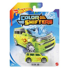 Hot Wheels Toy Ca 1:64 스케일 컬러 시프터 차량 얼음처럼 차갑거나 따뜻한 물에서 반복되는 색상 변경 (스타일은 다를 수 있음)