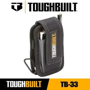 TOUGHBUILT TB-33 스마트폰 도구 가방 두껍고 내구성 있는 다기능 허리, 01 TB-33, 1개