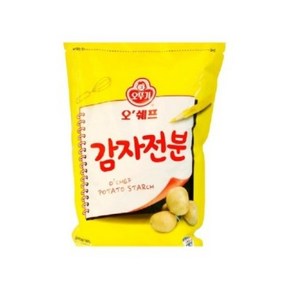 오뚜기 오쉐프 감자전분 1kg, 10개