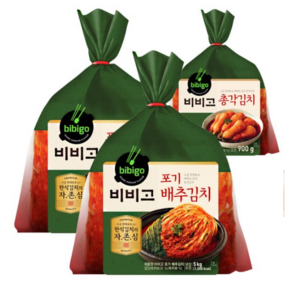 시원 아삭한 비비고 포기김치 10kg + 총각김치 900g