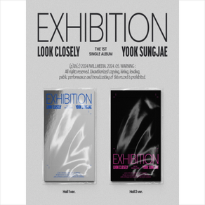 [CD] 육성재 - EXHIBITION : Look Closely [2종 중 1종 랜덤발송]