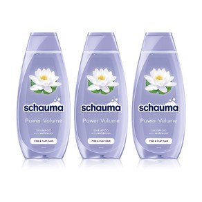 Schwazkopf Schaumma 샤우마 파워 볼륨 샴푸 400ml 3팩, 3개