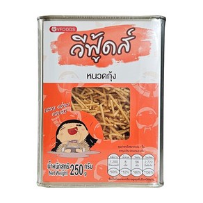 태국 VFOODS 후라이드 콘 스틱 새우맛 250g 과자 / Fried corn sticks shrimp Flavored