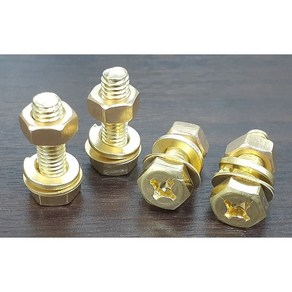 신주볼트 황동볼트 특수재질볼트 셋트구성 M6x20mm 단일제품, M6x20mm(셋트조립), 1개