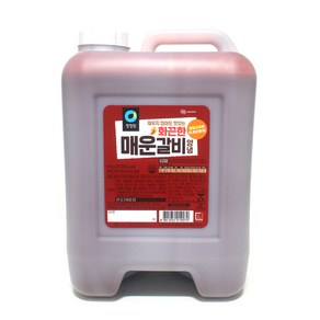 청정원 화끈한 매운갈비양념 10kg, 1개