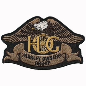 와펜 D765 - HARLEY 로고 마크 패치 와펜