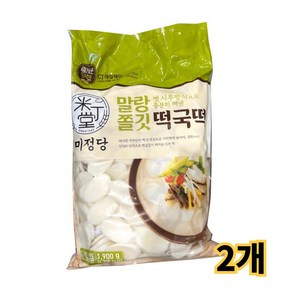 코스트코 미정당 말랑쫄깃 떡국떡 /냉장-일반박스 발송, 2개, 1.9kg